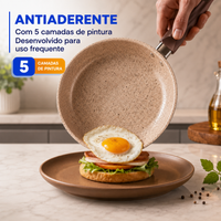 Coleção Essenza™ - Conjunto de Panelas Antiaderente Premium (10 Peças)
