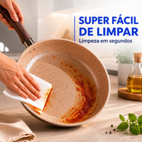 Coleção Essenza™ - Conjunto de Panelas Antiaderente Premium (10 Peças)