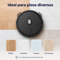 LimpaMax™ Robô Aspirador 3 em 1 - Varre, Aspira e Passa Pano